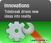 Innovations: Tidebreak drives new ideas into reality.