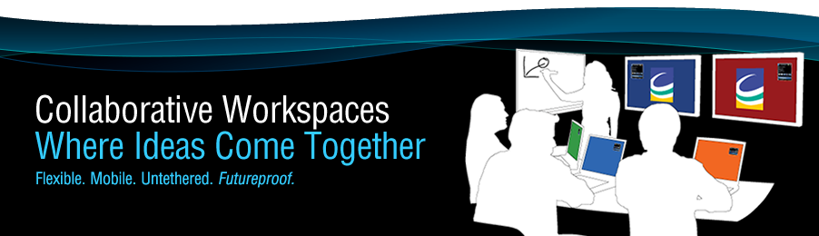 Collaborative workspaces: Where ideas come together.