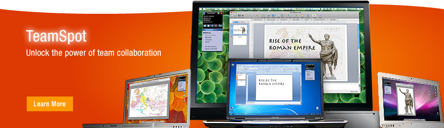 Unlock the power of team collaboration. TeamSpot eliminates the “laptop huddle” to create high-performance meeting places where teams get more work done.